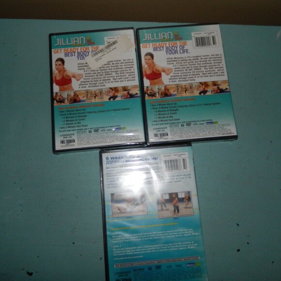Physique 57 DVD Workout & Jillian Michaels Workout DVD Lot of 9 Sealed - Picture 3 of 5